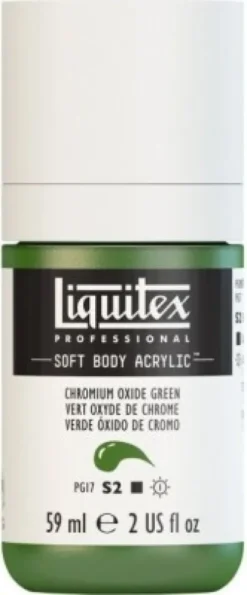Liquitex - Akrylmaling - Soft Body - Chromium Oxide Green 59 ML