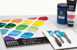 Liquitex - Akryl Papir Blok - 40,6X50,8 CM - 300G - 12 Sider