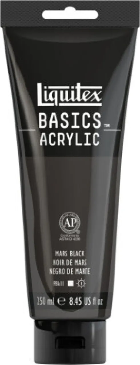 Liquitex - Basics Akrylmaling - Mars Black 250 ML