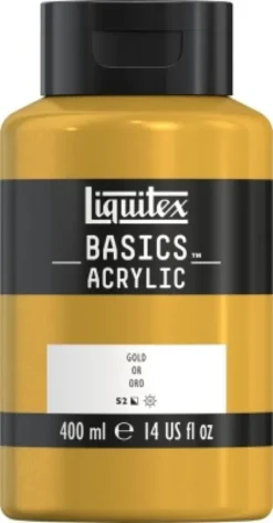 Liquitex - Basics Akrylmaling - Guld 400 ML