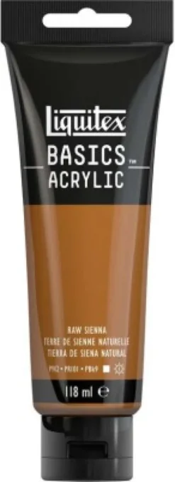 Liquitex - Basics Akrylmaling - 118 ML - Raw Sienna 330