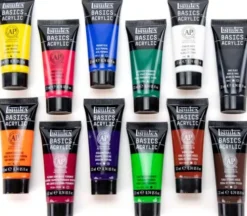 Liquitex - Basics Akrylmaling Sæt - 12X22 ML