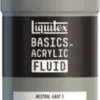 Liquitex - Basics Fluid Akrylmaling - Neutral Grey 5 118 ML