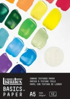 Liquitex - Basics Paper - Akryl Papir - A5 - 300 G - 12 Ark