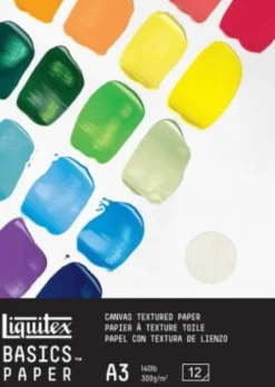 Liquitex - Basics Paper - Akryl Papir - A3 - 300 G - 12 Ark