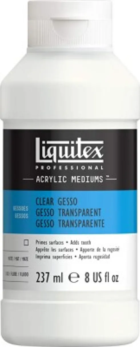 Liquitex - Clear Gesso - Klar Gesso 237 ML
