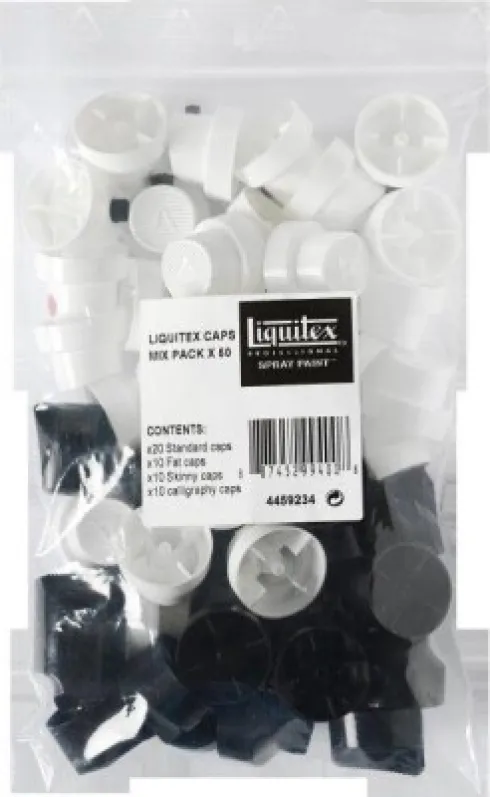 Liquitex - Dyser Til Spraymaling Dåser - Blandet Pose - 50 Stk