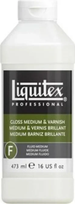 Liquitex - Gloss Medium & Varnish - Blank Lak 473 ML