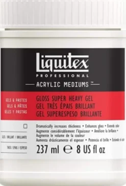 Liquitex - Gloss Super Heavy Gel Medium 237 ML