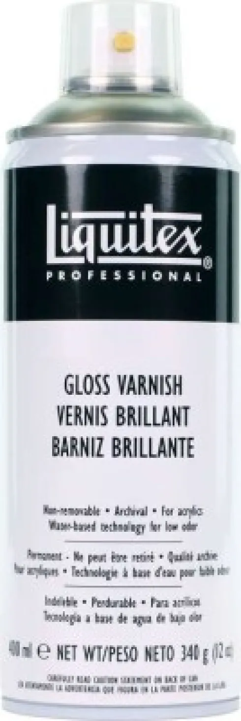 Liquitex - Gloss Varnish Spray - Klar Lak 237 ML