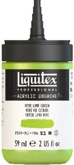Liquitex - Gouache Akrylmaling - Vivid Lime Green 59 ML