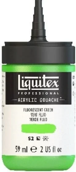 Liquitex - Gouache Akrylmaling - Fluorescent Green 59 ML
