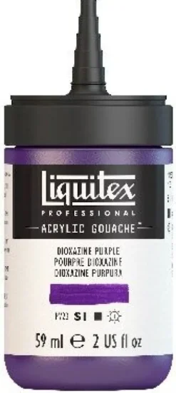 Liquitex - Gouache Akrylmaling - Dioxazine Purple 59 ML
