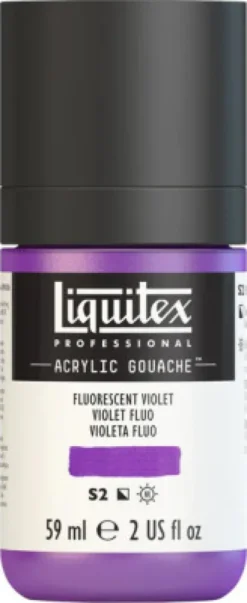 Liquitex - Gouache Maling - Fluorescent Violet 59 ML