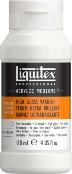 Liquitex - High Gloss Varnish - Klar Lak 118 ML
