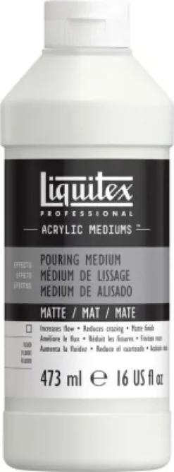 Liquitex - Matte Pouring Akryl Medium 473 ML