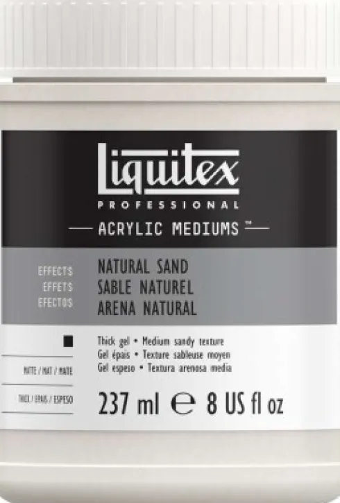 Liquitex - Natural Sand Texture Gel 237 ML