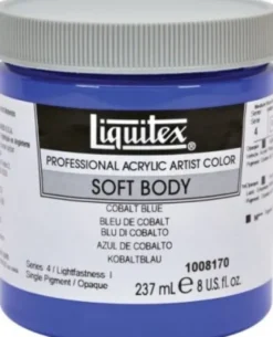 Liquitex - Soft Body Akrylmaling - Cobalt Blue 237 ML