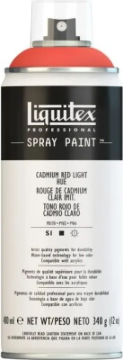 Liquitex - Spraymaling - Cadmium Red Light Hue 400 ML