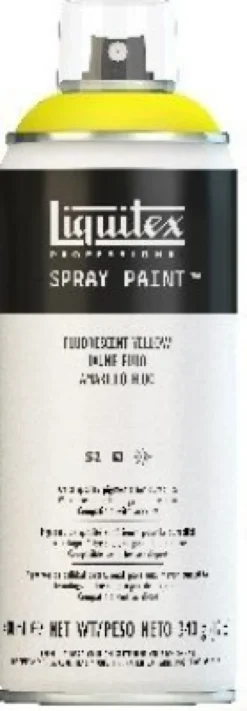 Liquitex - Spraymaling - Fluorescent Yellow 400 ML