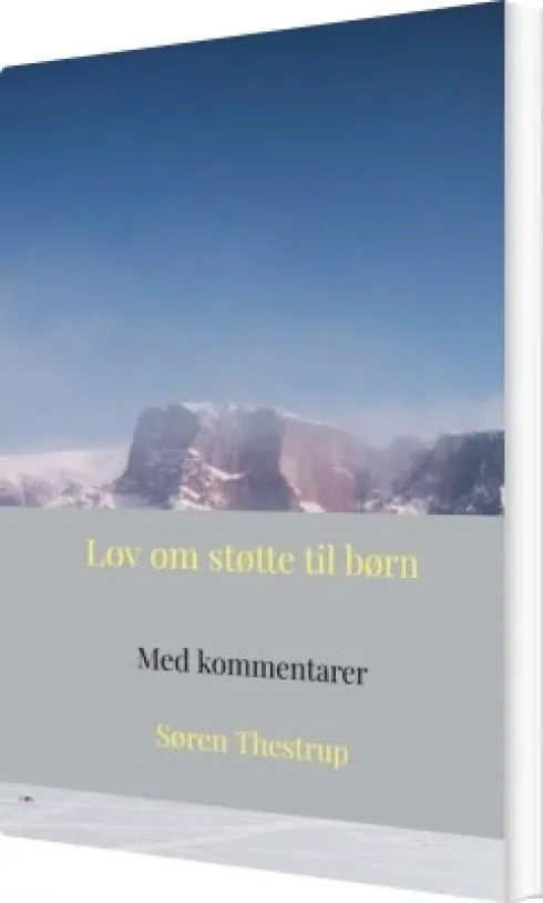 Lov Om Støtte Til Børn
