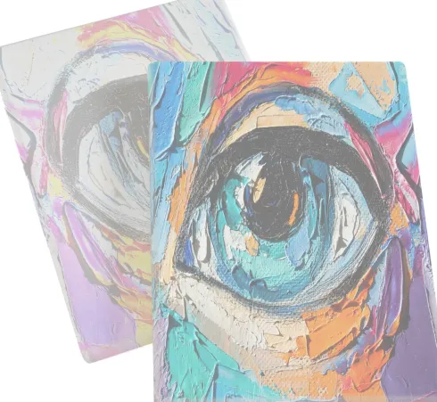 Lærred - 2 Stk - 13 X 18 CM - Nassau