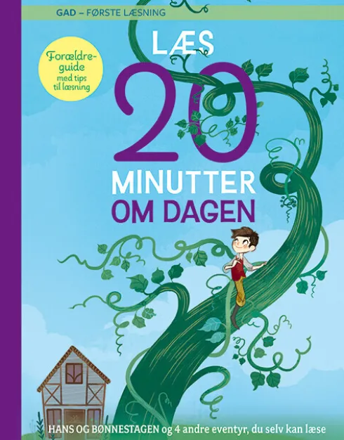 Læs 20 Minutter Om Dagen - Hans Og Bønnestagen Og 4 Eventyr, Du Selv Kan Læse Første Læsning
