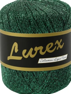 Lurex Garn - L 160 M - Grøn - 25 G