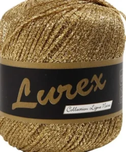 Lurex Garn - L 160 M - Guld - 25 G