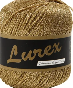 Lurex Garn - L 160 M - Guld - 25 G