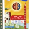 Lyra - Groove Farveblyanter - Natural Grip - 10 Farver