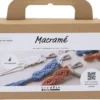 Macramé Nøglering DIY Kit Til Øvede