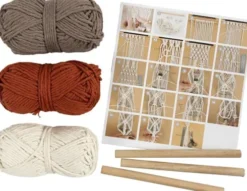 Macramé Planteophæng DIY Kit Til Øvede