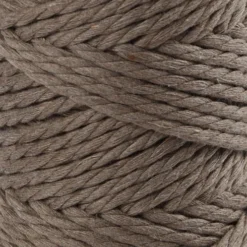 Macramé Reb - L 55 M - Ø 4 MM - Lys Brun - 330 G