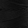 Macramé Reb - L 55 M - Ø 4 MM - Sort - 330 G