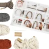 Macramé Regnbue DIY Kit Til Begyndere
