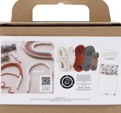 Macramé Regnbue DIY Kit Til Begyndere