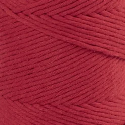 Macramé Snor - 2 MM - Rød
