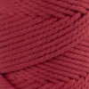 Macramé Snor - 4 MM - Rød - 55 Meter