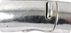 Magnetlås - Ø 26 MM - Hulstr. 10 MM - Antik Sølv - 1 Stk
