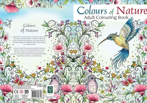 Malebog A4 Colour Of Nature 32 Sider