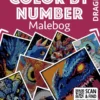 Malebog: Color By Number - Drager
