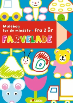 Malebog - Farvelade For De Mindste - Fra 2 År