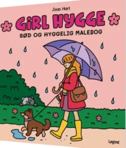 Malebog: Girl Hygge - Cozy Coloring
