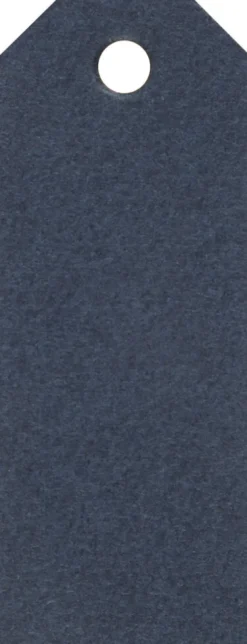 Manillamærker - Str. 3X8 CM - 220 G - Blå - 20 Stk