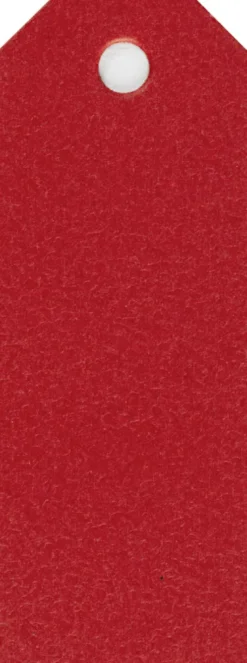 Manillamærker - Str. 3X8 CM - 220 G - Rød - 20 Stk