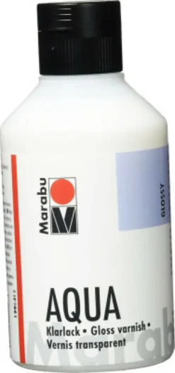 Marabu - Aqua Gloss Varnish - Klar Lak 250 ML