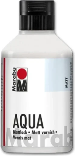 Marabu - Aqua Matt Varnish - Mat Lak 250 ML