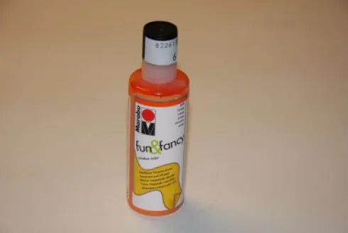 Marabu - Fun & Fancy - Vinduesmaling - 80 ML - Orange