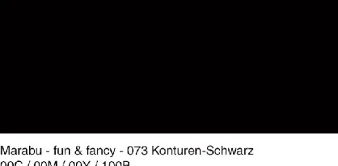 Marabu - Fun & Fancy - Vinduesmaling - 80 ML - Kontur Sort